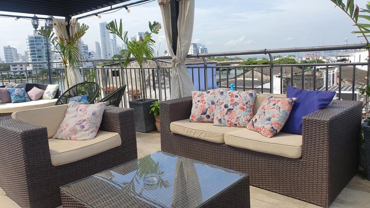 Casa Evelyn Hotel Cartagena ภายนอก รูปภาพ